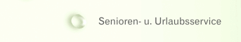 Senioren- u. Urlaubsservice 